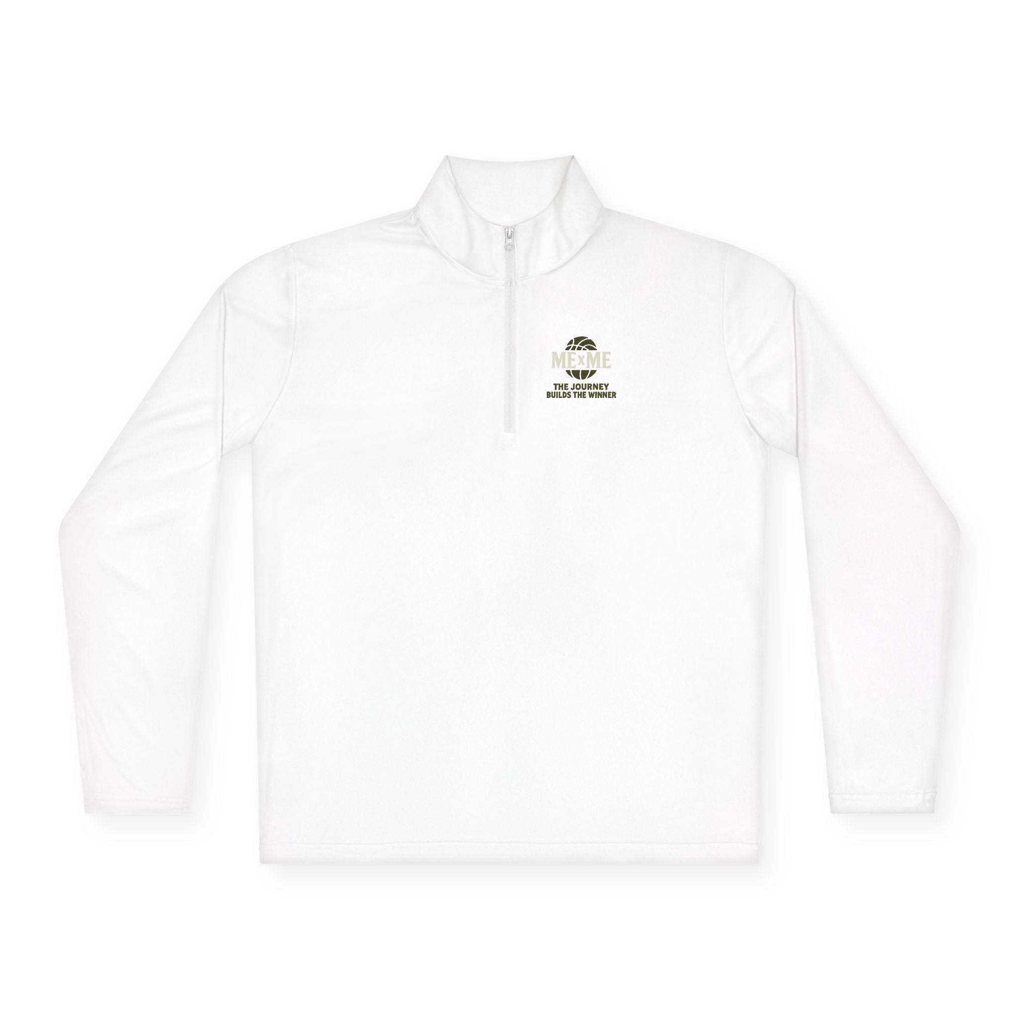 The Journey Builds The Winner Zip-Up Pullover