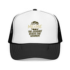 The Journey Builds The Winner Foam Trucker Hat