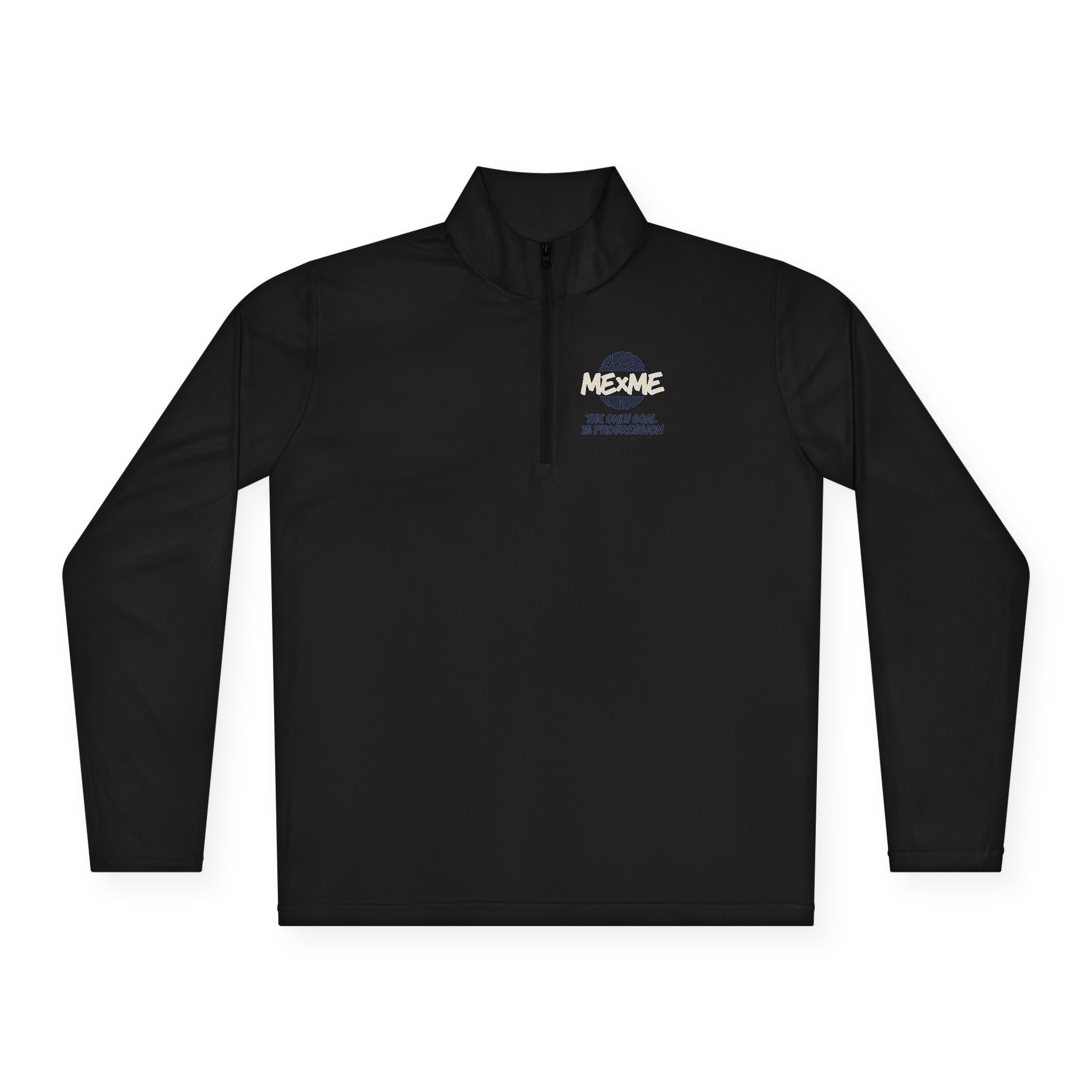 The Only Goal Is Progression Zip-Up Pullover