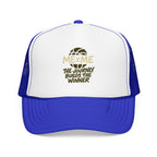 The Journey Builds The Winner Foam Trucker Hat