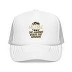 The Journey Builds The Winner Foam Trucker Hat
