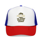 The Journey Builds The Winner Foam Trucker Hat