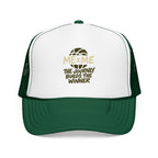 The Journey Builds The Winner Foam Trucker Hat