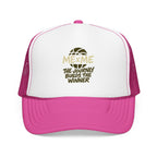 The Journey Builds The Winner Foam Trucker Hat