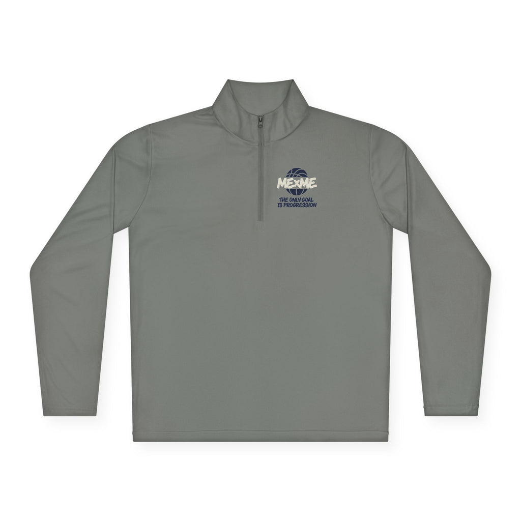 The Only Goal Is Progression Zip-Up Pullover