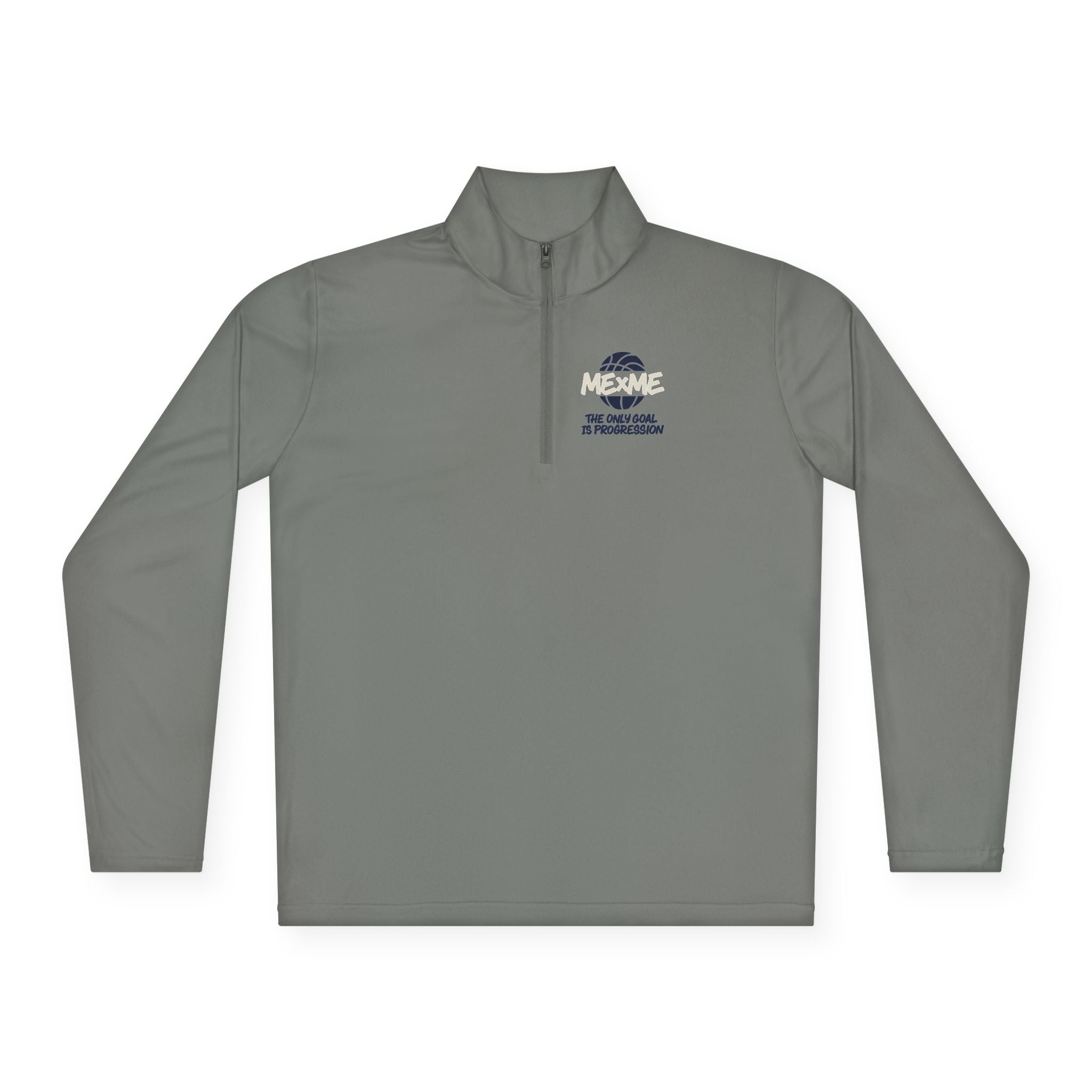 The Only Goal Is Progression Zip-Up Pullover