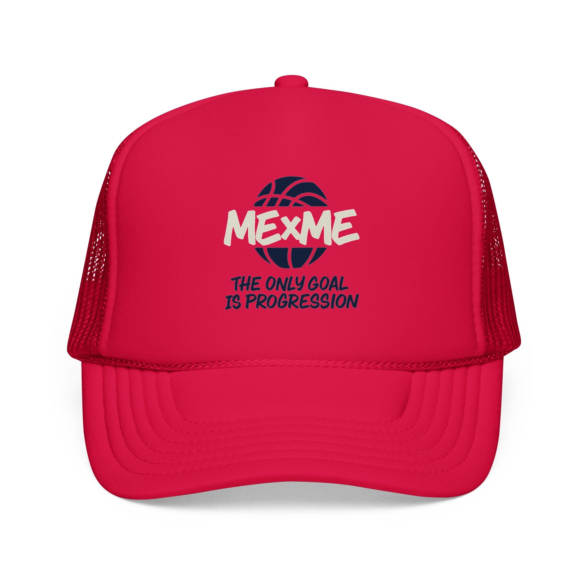 The Only Goal Is Progression Foam Trucker Hat