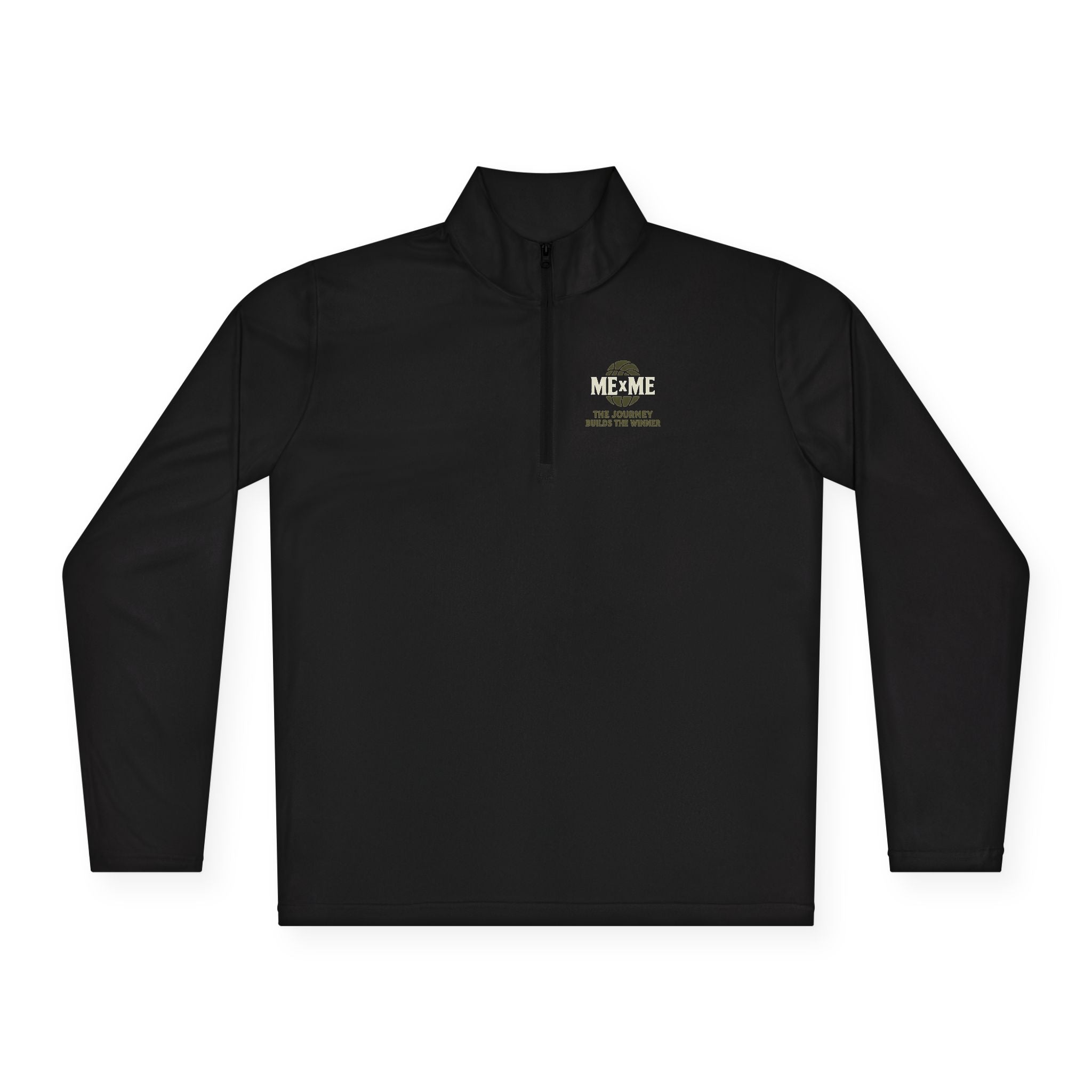The Journey Builds The Winner Zip-Up Pullover