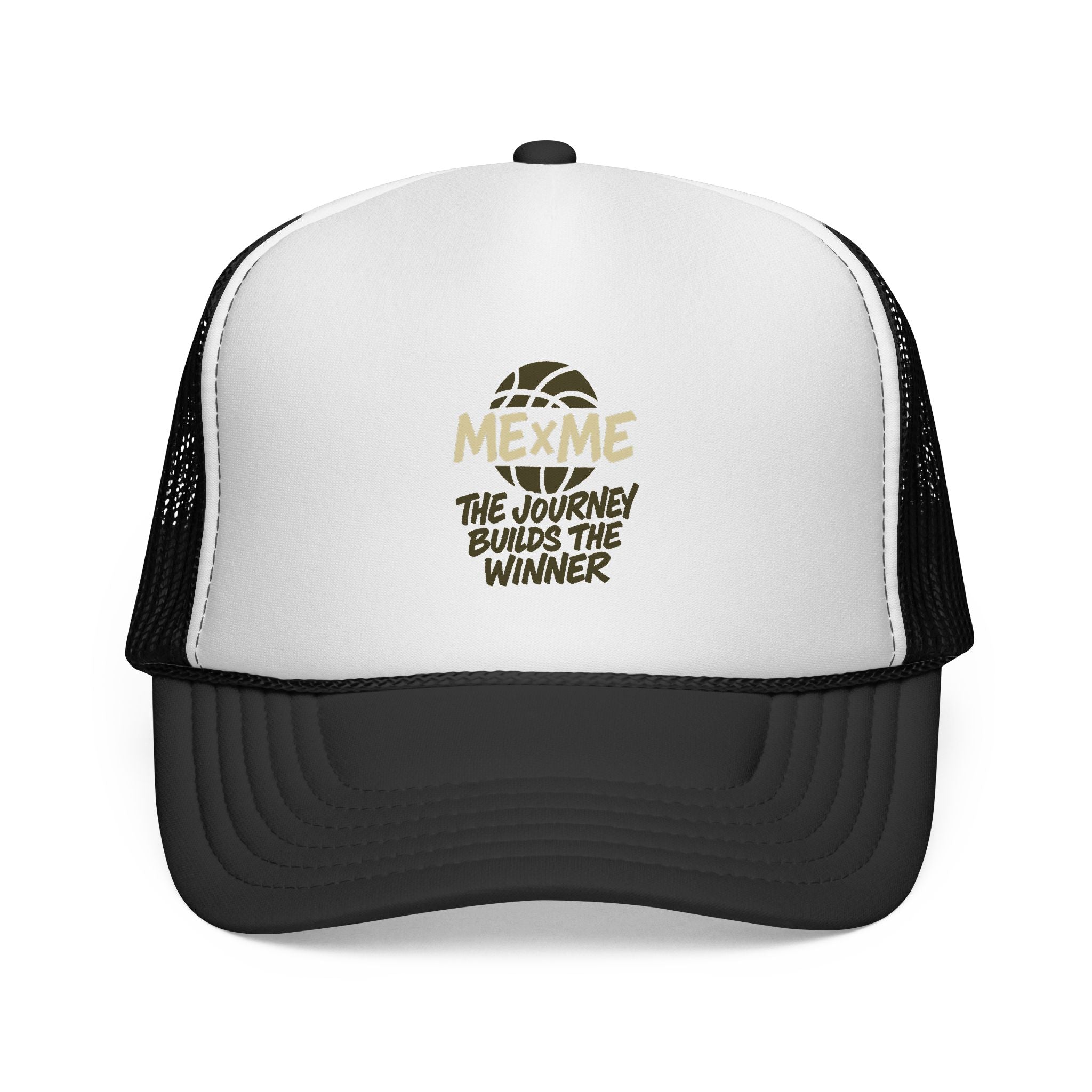 The Journey Builds The Winner Trucker Cap