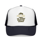 The Journey Builds The Winner Foam Trucker Hat
